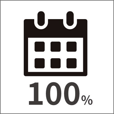 有給取得率100%